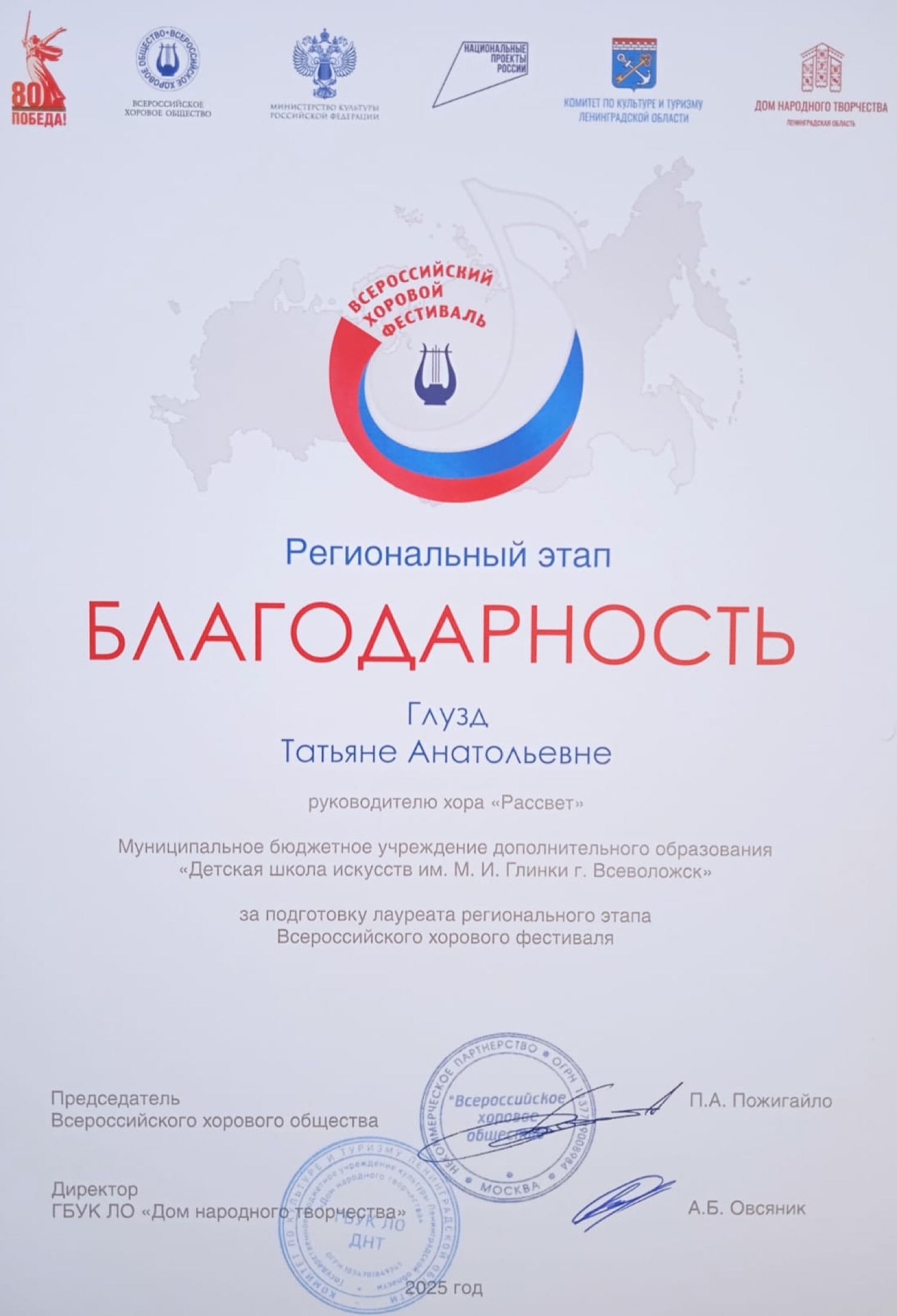 ПОЗДРАВЛЯЕМ!