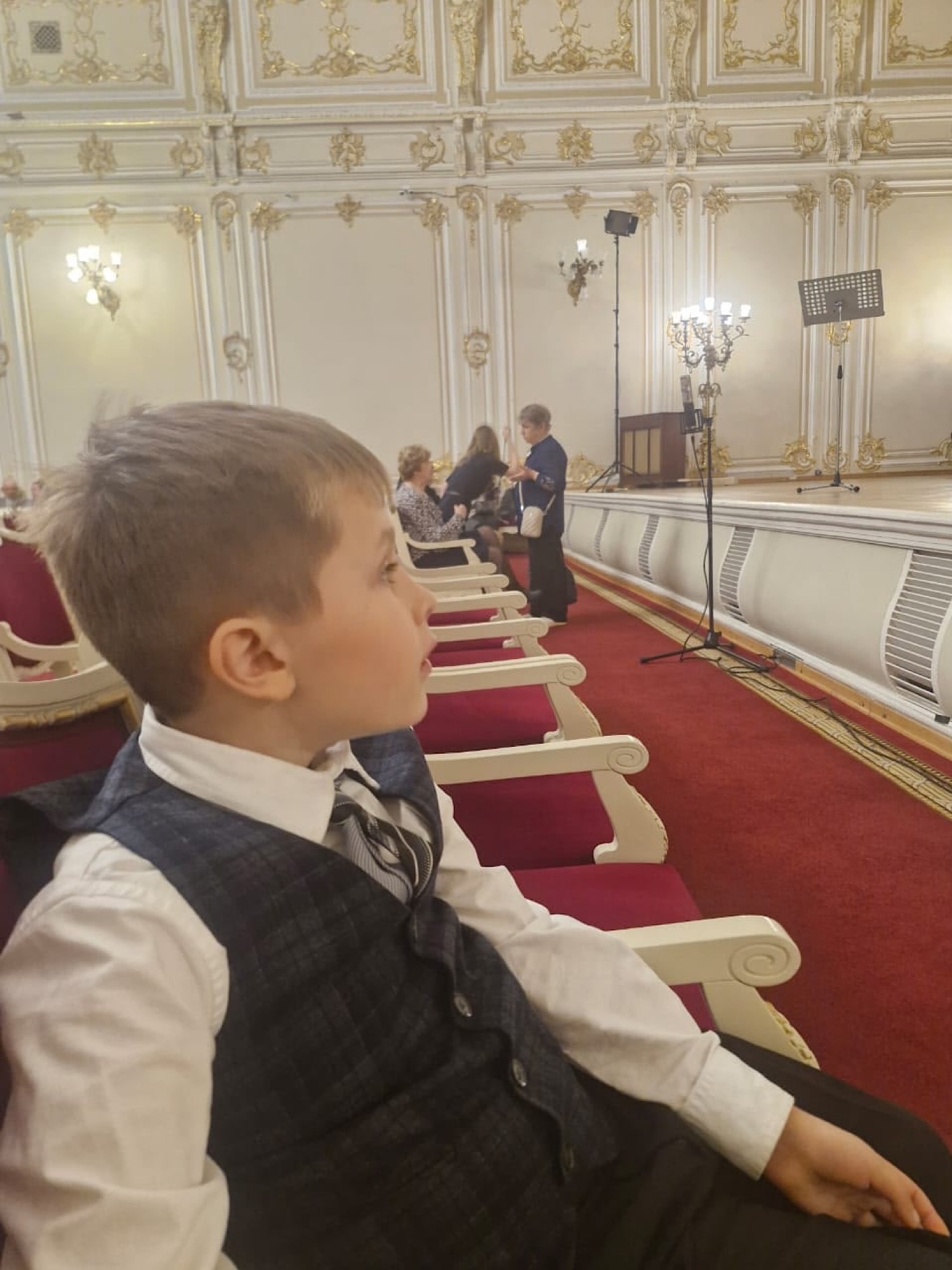 На концерте в Филармонии