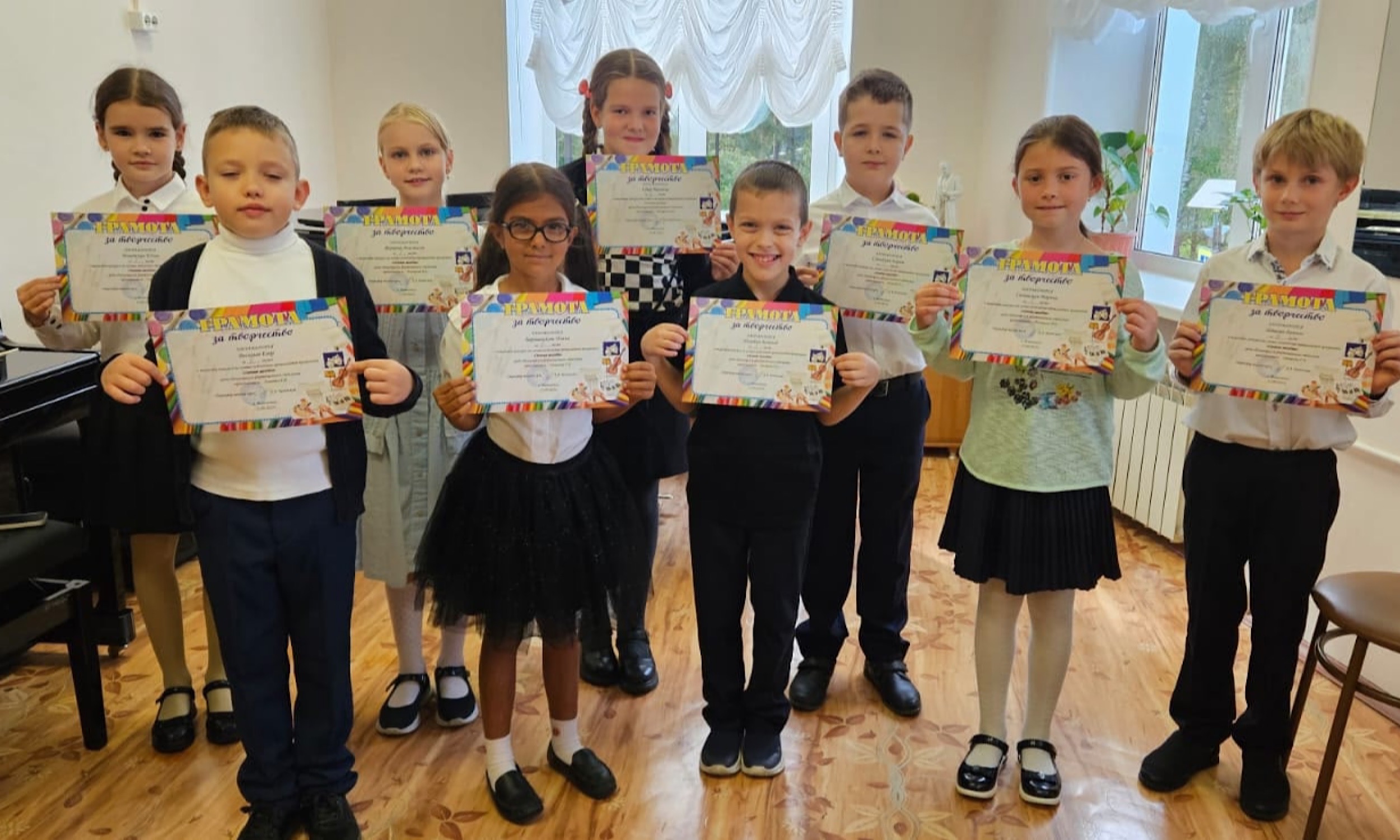 Конкурс "Осенние мелодии" на фортепианном отделе