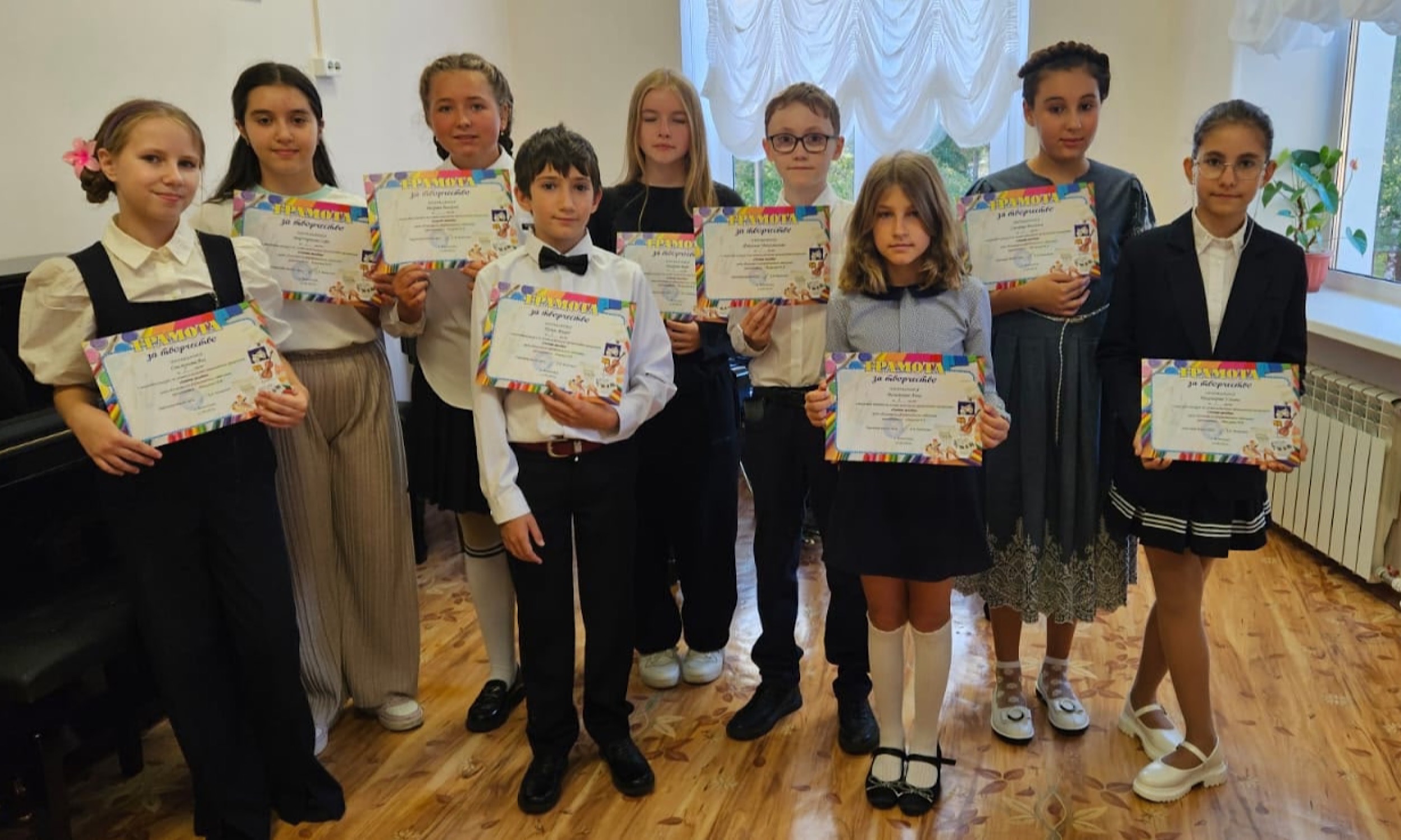 Конкурс "Осенние мелодии" на фортепианном отделе