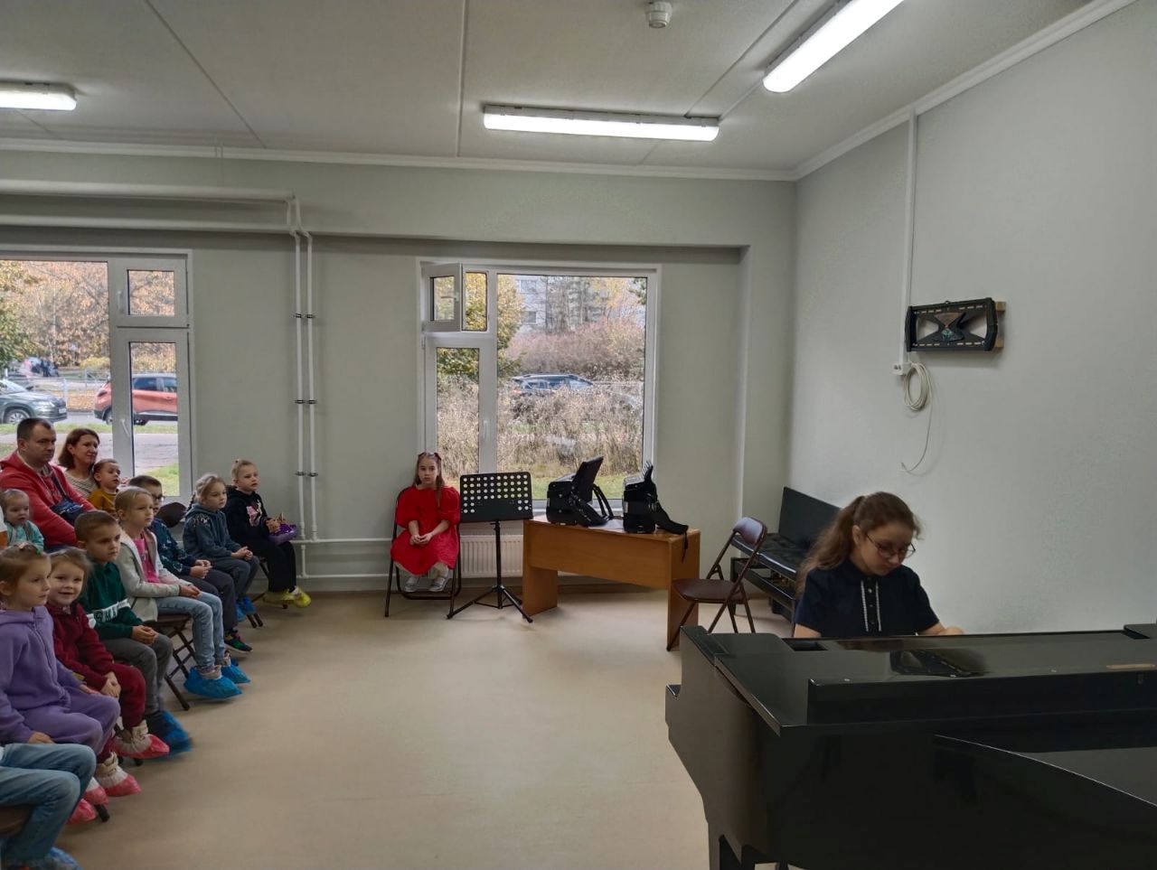 Встреча с малышами детского сада