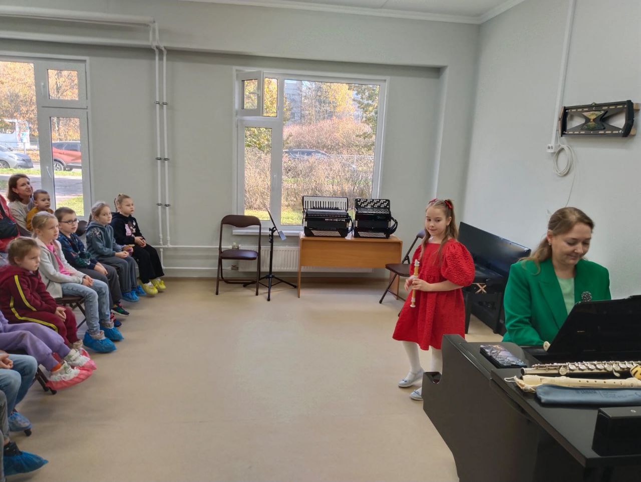 Встреча с малышами детского сада