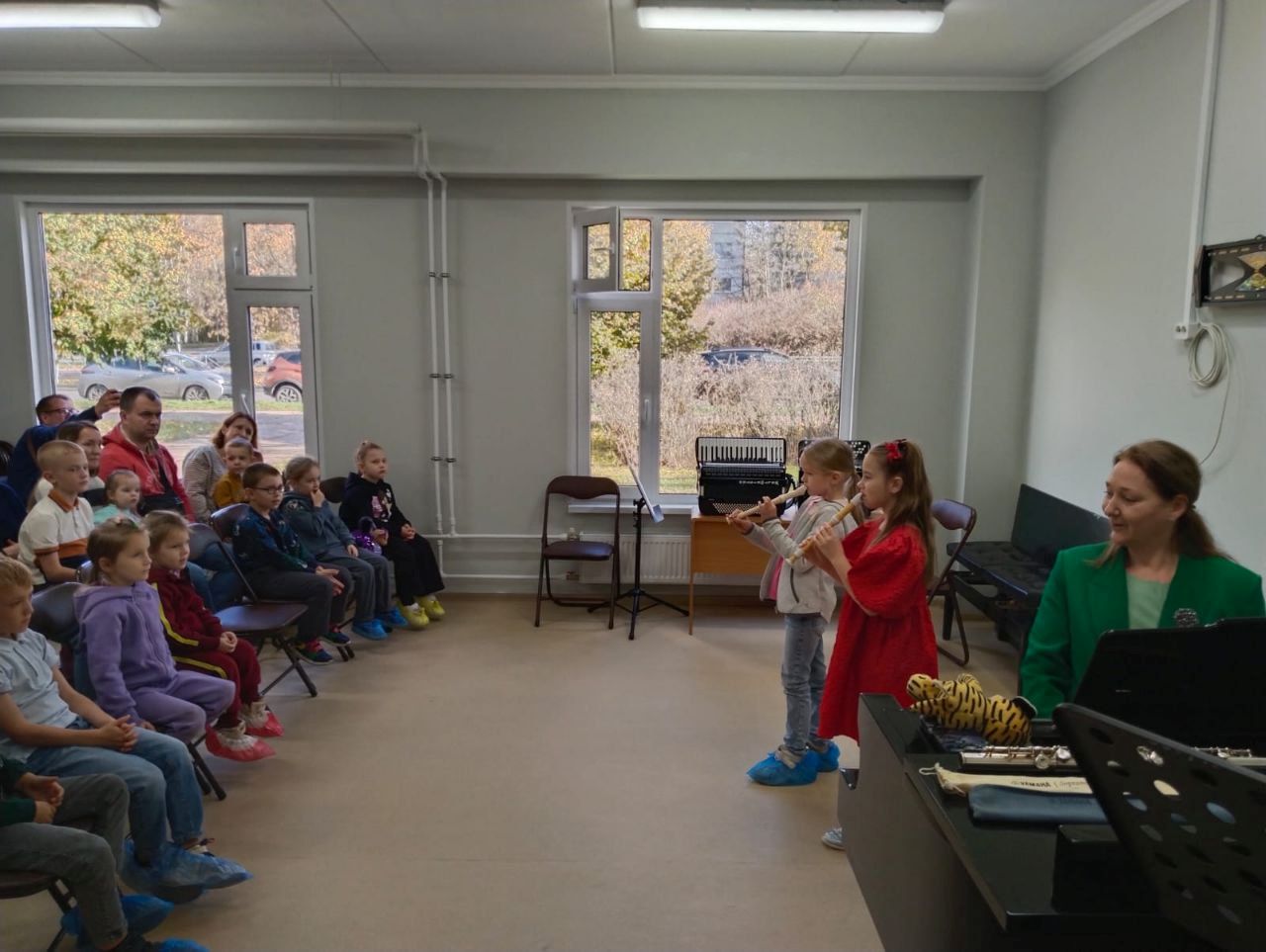 Встреча с малышами детского сада