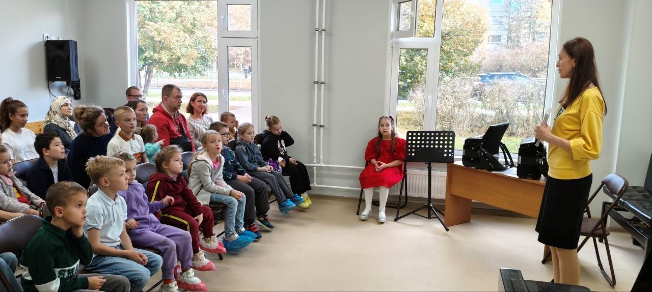 Встреча с малышами детского сада