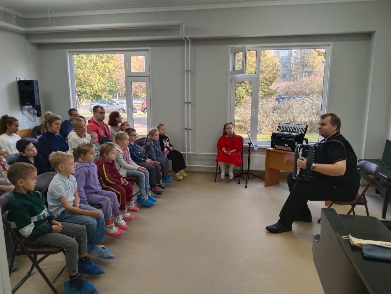 Встреча с малышами детского сада