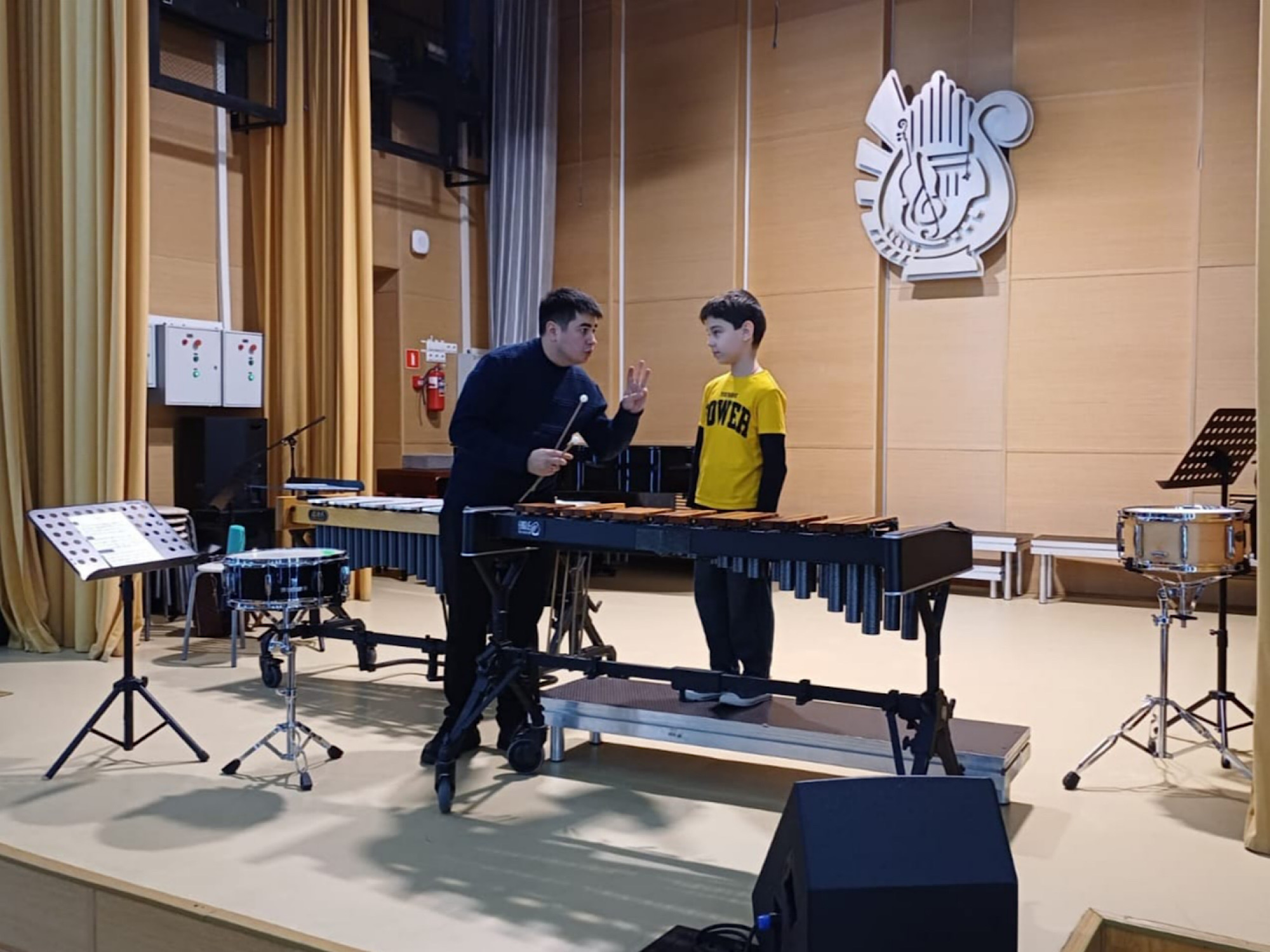 Мастер - класс по ударным инструментам