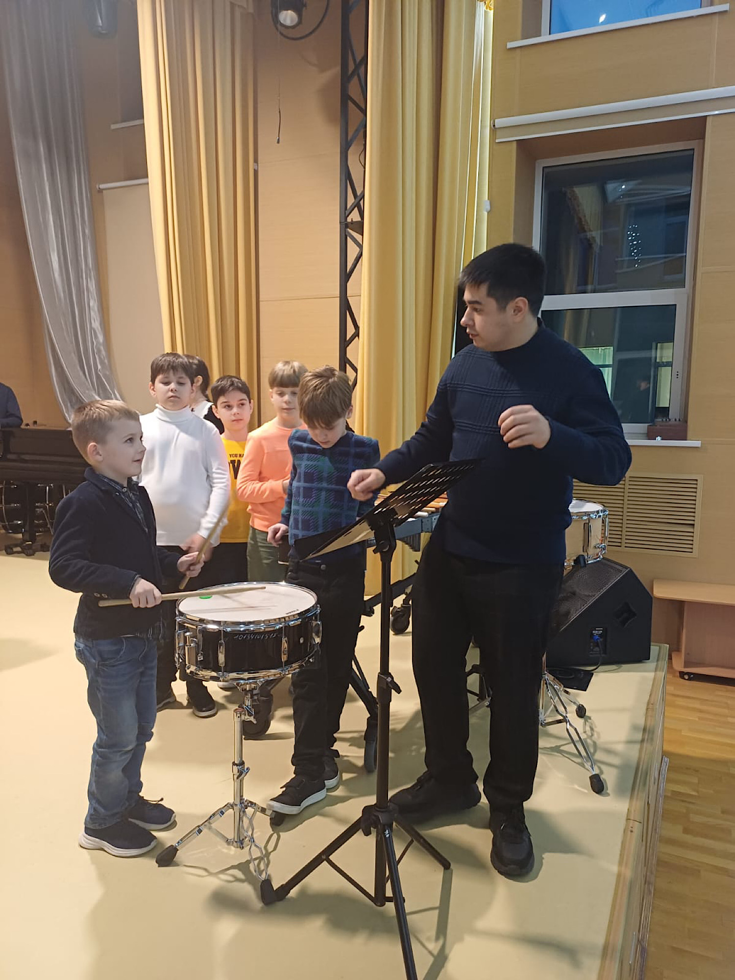 Мастер - класс по ударным инструментам