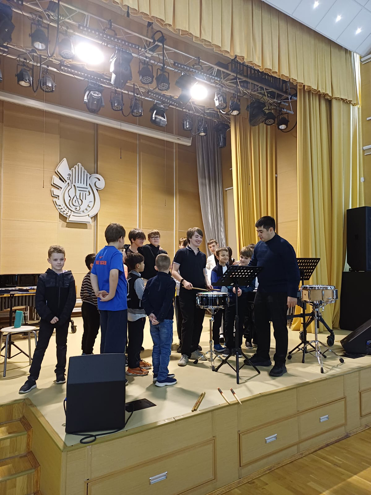 Мастер - класс по ударным инструментам