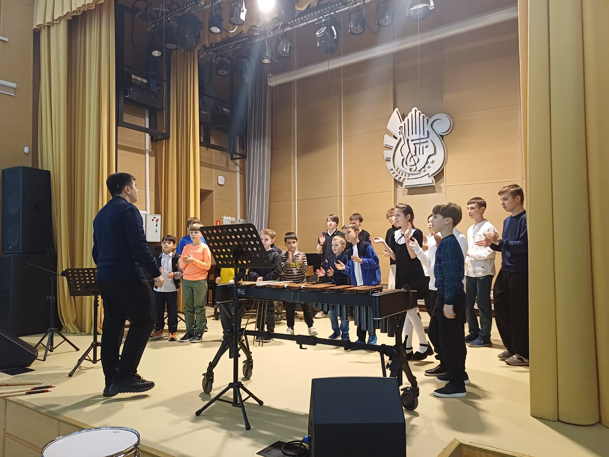 Мастер - класс по ударным инструментам