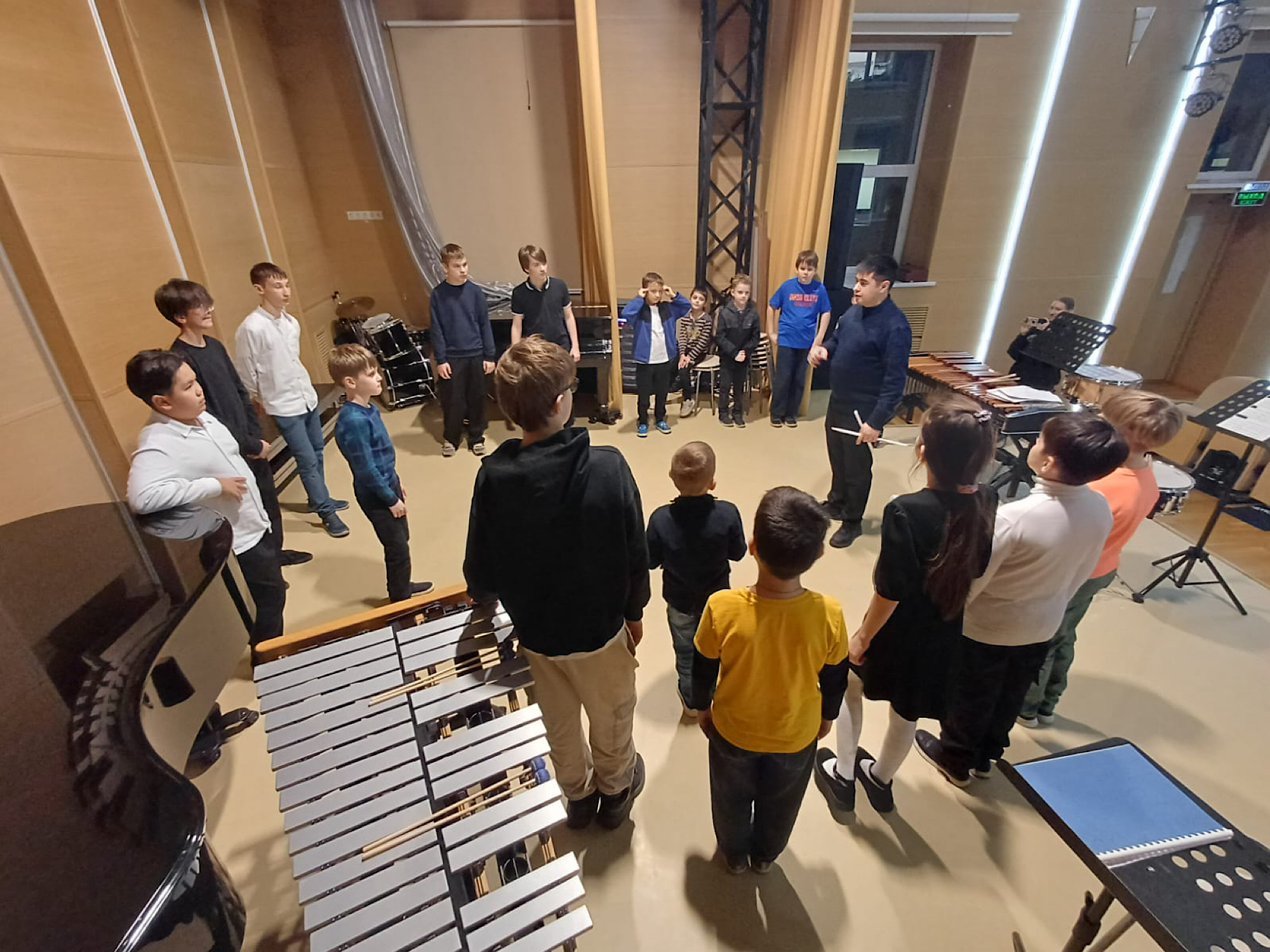 Мастер - класс по ударным инструментам