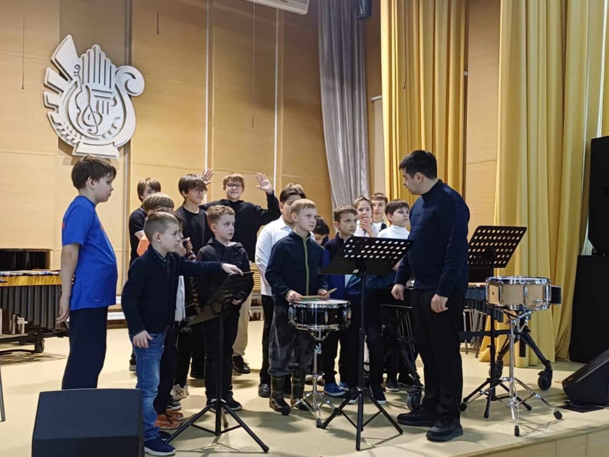 Мастер - класс по ударным инструментам