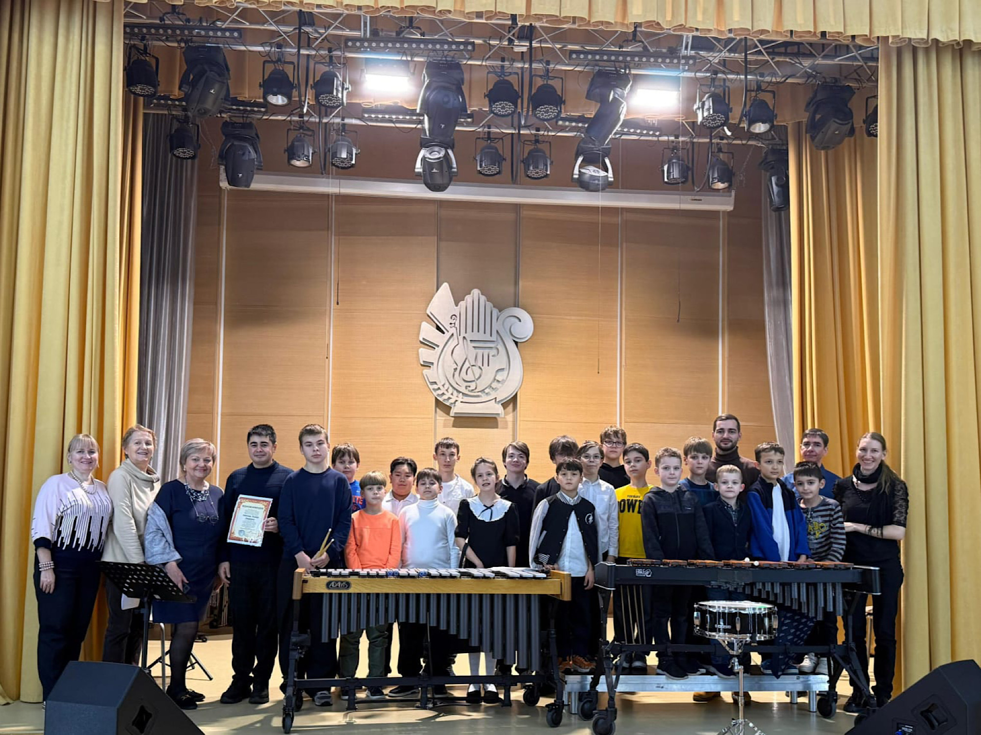 Мастер - класс по ударным инструментам