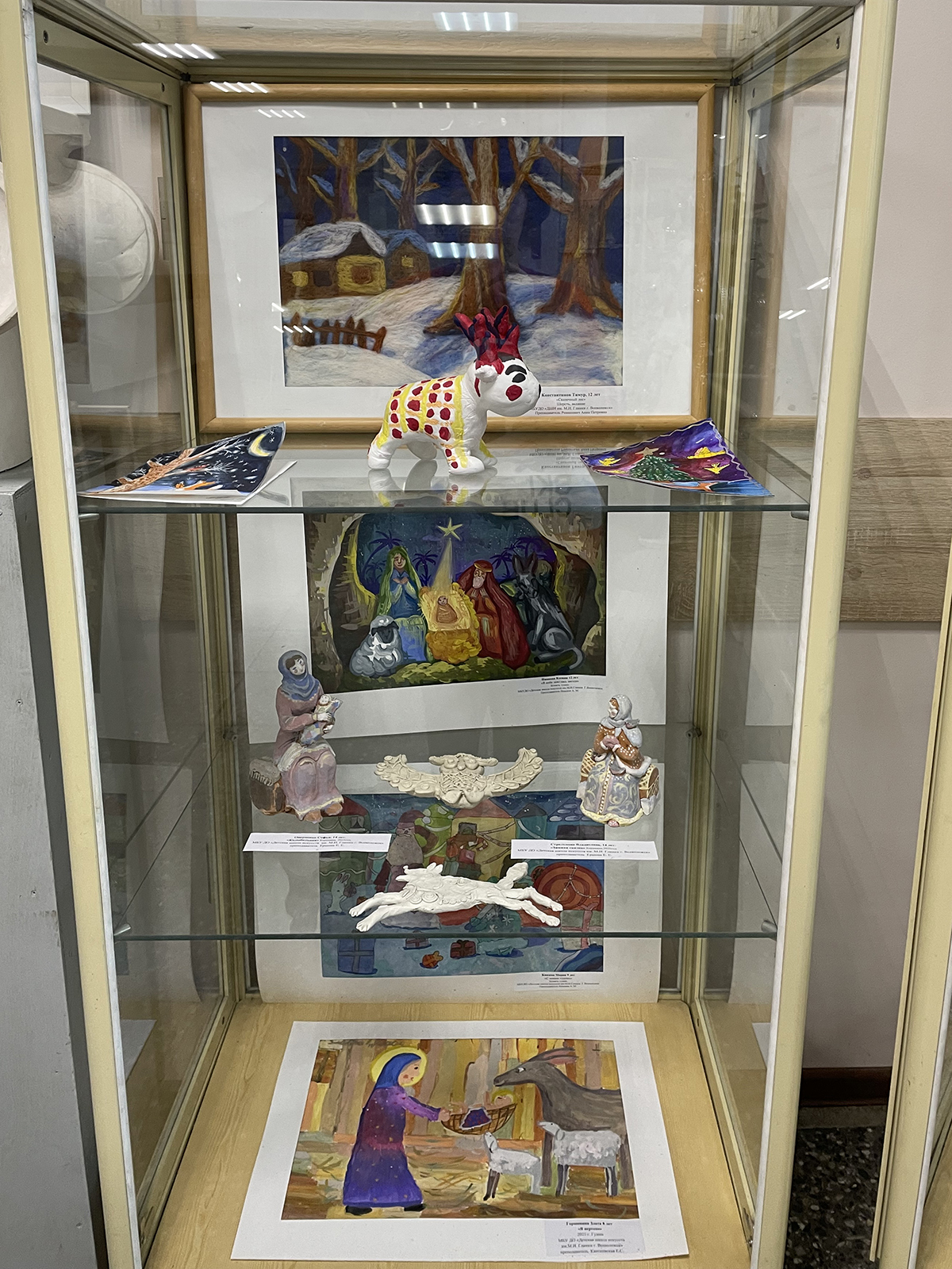 Подведение итогов районного конкурса детского декоративно-прикладного творчества «ТАИНСТВЕННЫЙ МИР  РОЖДЕСТВА» 2025