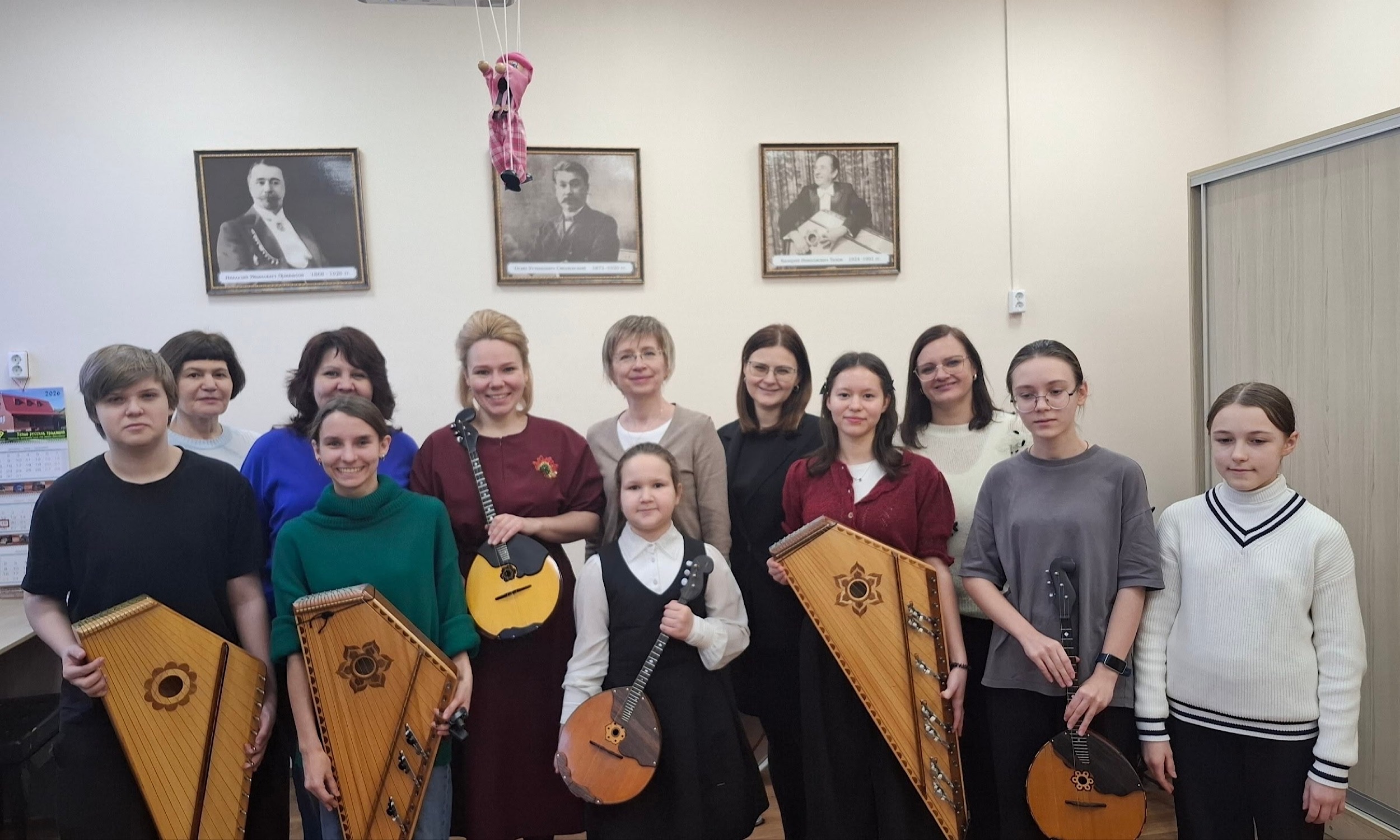 Мастер классы на отделении русских народных инструментов