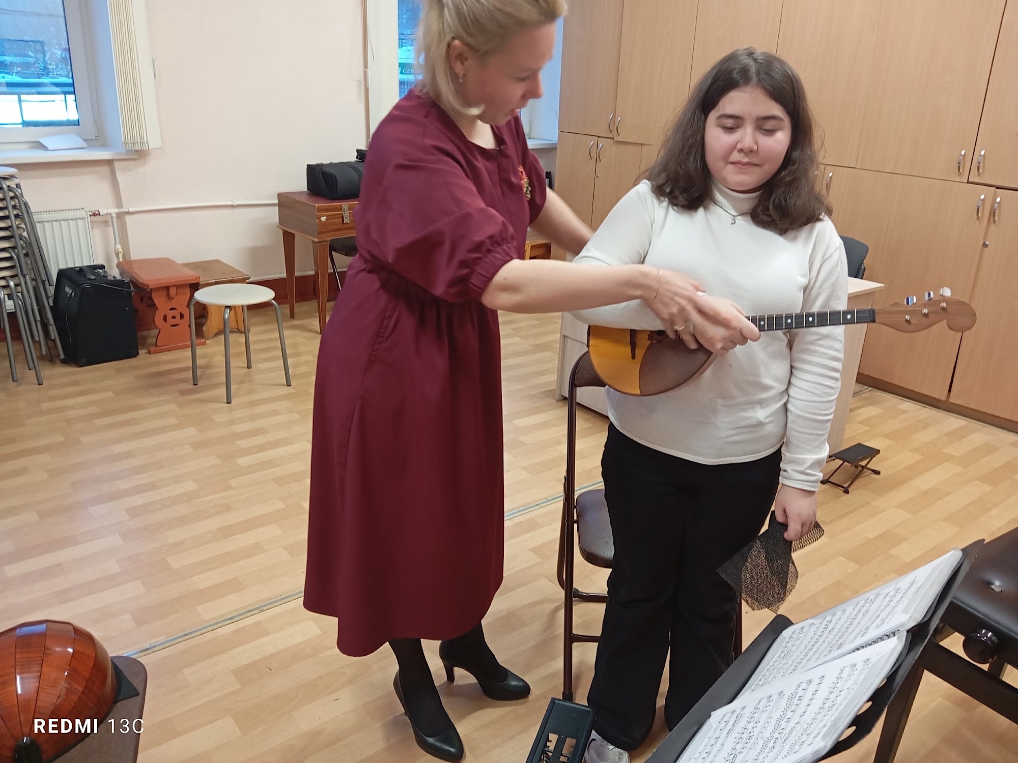 Мастер классы на отделении русских народных инструментов