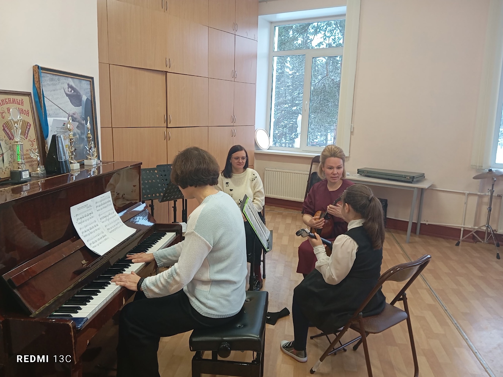 Мастер классы на отделении русских народных инструментов