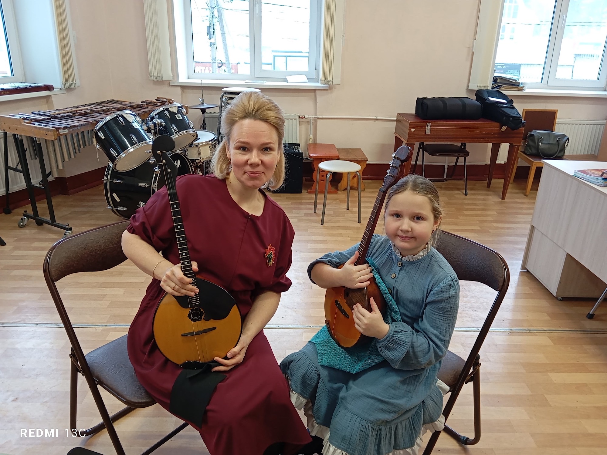 Мастер классы на отделении русских народных инструментов