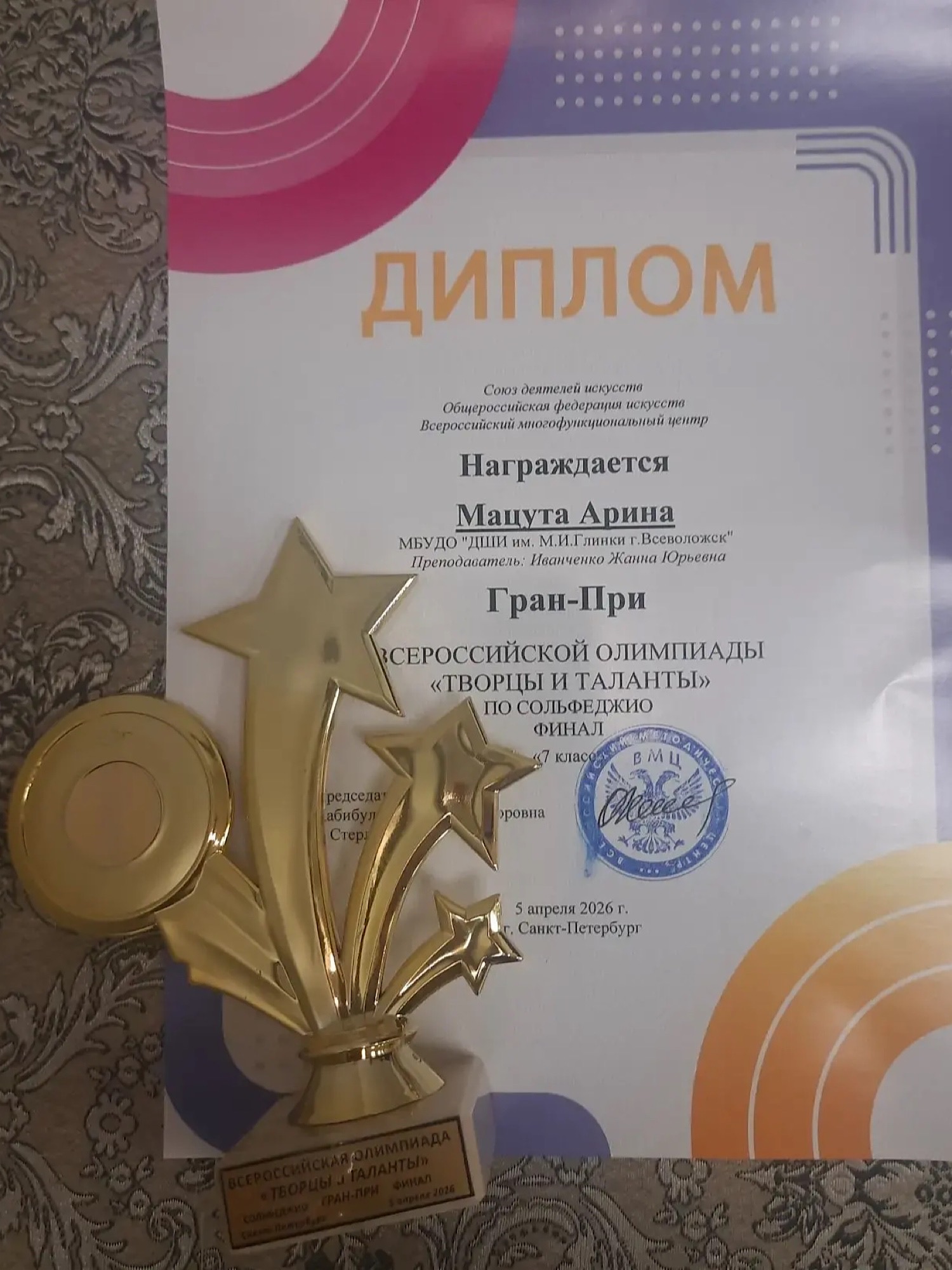 "ТВОРЦЫ И ТАЛАНТЫ"