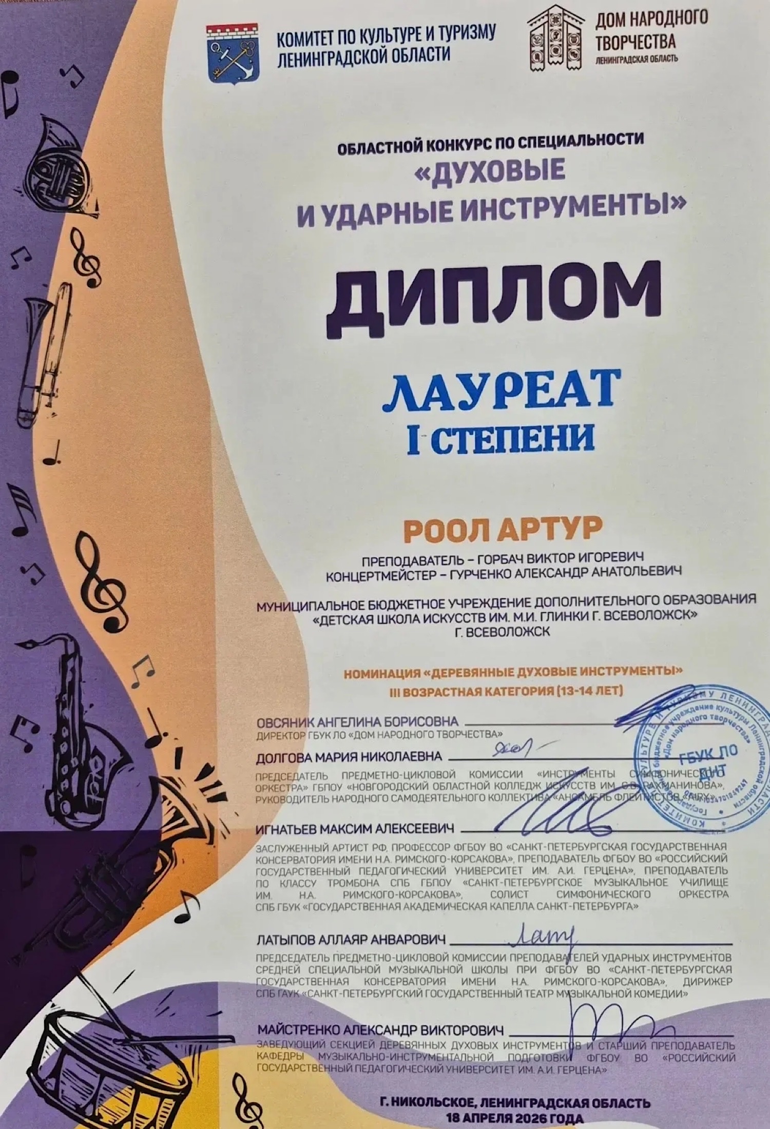 конкурс по специальности 