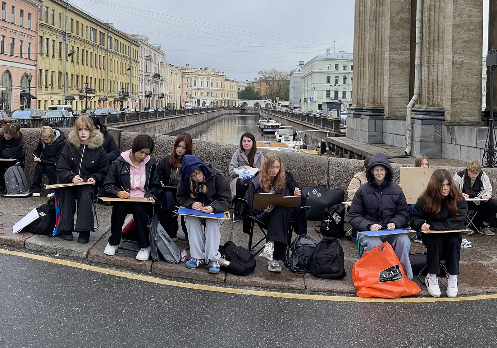 ОСЕННИЙ ПЛЕНЭР В САНКТ-ПЕТЕРБУРГЕ