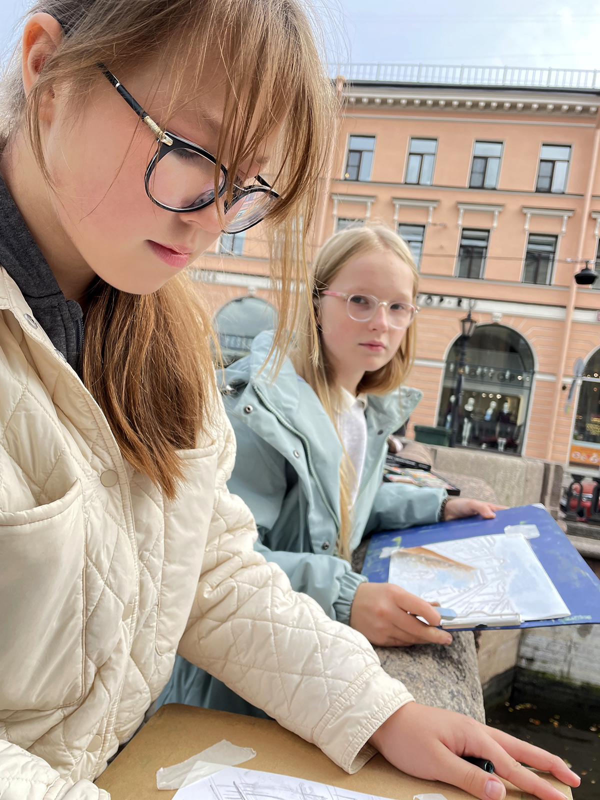 ОСЕННИЙ ПЛЕНЭР В САНКТ-ПЕТЕРБУРГЕ